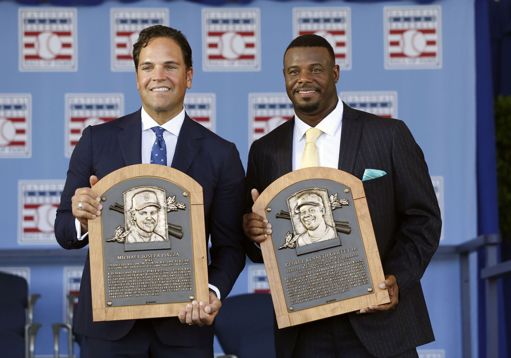 2016: Ken Griffey Jr. and Mike Piazza
